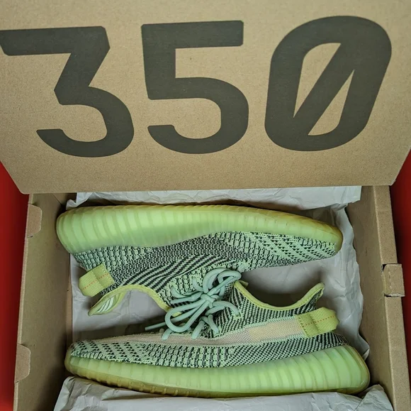Size 9 - Adidas Yeezy Boost 350 V2 Yeezreel Non-Reflective